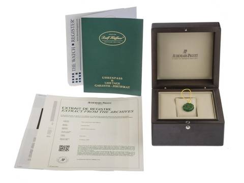 Audemars Piguet Royal Oak Offshore Ref.25807ST Bj.1999 Full Set original Vintage Unpoliert Royal Oak Offshore Vollkalender Blue