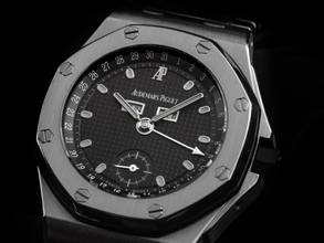 Thumbnail von Audemars Piguet Royal Oak Offshore Ref.25807ST Bj.1999 Full Set original Vintage Unpoliert Royal Oak Offshore Vollkalender Blue