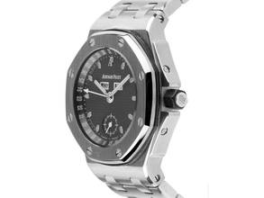Thumbnail von Audemars Piguet Royal Oak Offshore Ref.25807ST Bj.1999 Full Set original Vintage Unpoliert Royal Oak Offshore Vollkalender Blue