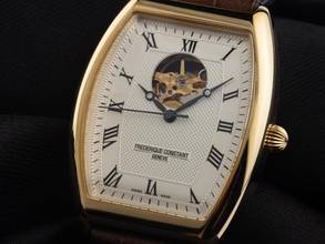 Thumbnail von Frederique Constant Art Deco Heartbeat Ref.FC-310M4T5 Bj.2005 Full Set original Vintage Unpoliert Art Deco Heartbeat
