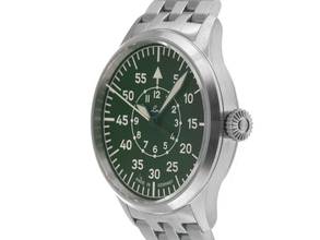 Thumbnail von Laco Fliegeruhr Karlsruhe Grün Ref.862142_1002 Full Set Neu Fliegeruhr Karlsruhe Pro Green Dial