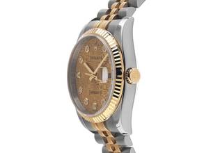 Thumbnail von Rolex Datejust Jubilee Dial Diamanten Ref.116233 2007 Full Set sehr gut Vintage Datejust Jubilee Dial Diamanten Stahl 18kt Gelbgold Jubilé Armband
