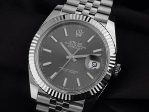 Thumbnail von Rolex Datejust Ref.126334 2025 Full Set Ungetragen Datejust Rhodium Stahl 18kt Weißgold Jubilé Armband