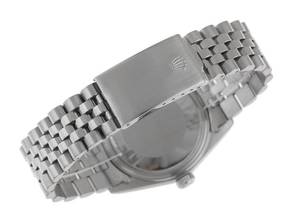 Thumbnail von Rolex Datejust Ref.16014 Bj.1982 Box&Beschreibung Original Vintage Unpoliert Datejust Stahl 18kt Weißgold open 6/9 Jubilé Armband