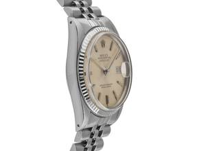 Thumbnail von Rolex Datejust Ref.16014 Bj.1982 Box&Beschreibung Original Vintage Unpoliert Datejust Stahl 18kt Weißgold open 6/9 Jubilé Armband