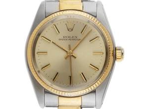 Thumbnail von Rolex Oyster Perpetual Date Medium Ref.6751 Bj.1977 Box&Beschreibung Original Vintage Unpoliert Oyster Perpetual Medium Oyster Armband