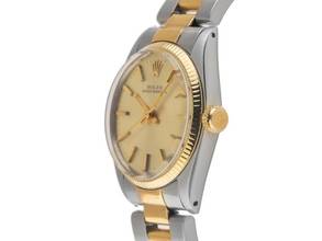 Thumbnail von Rolex Oyster Perpetual Date Medium Ref.6751 Bj.1977 Box&Beschreibung Original Vintage Unpoliert Oyster Perpetual Medium Oyster Armband