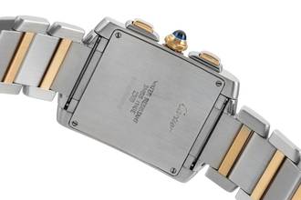 Thumbnail von Cartier Tank Française Stahl Gold Chronoflex Chronograph Ref. W51004Q4 Box