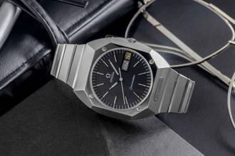 Thumbnail von Omega Seamaster Stahl Quarz Herrenuhr Ref. ST 396.0840 Vintage Klassiker