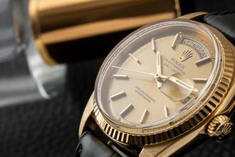 Thumbnail von Rolex Day-Date 36 Gold Dial 18k (0,750) Gold Automatik Herren Ref. 1803 Vintage