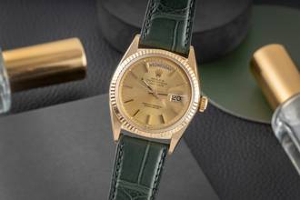  Rolex Day-Date 36 Gold Dial 18k (0,750) Gold Automatik Herren Ref. 1803 Vintage 