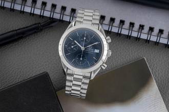 Thumbnail von Omega Speedmaster Date Chronograph Stahl Automatik Herrenuhr Ref. 3511.80.00