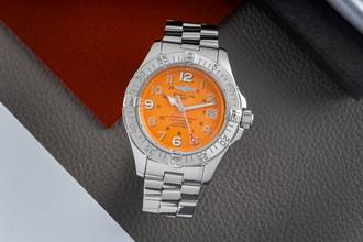 Thumbnail von Breitling Superocean Stahl Automatik Herrenuhr Ref. A17360 Papiere 2013