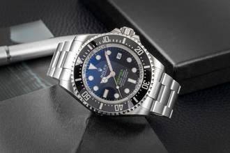 Thumbnail von Rolex Sea-Dweller Deepsea Deep Sea James Cameron Blue Dial Stahl Automatik Herrenuhr Ref. 136660