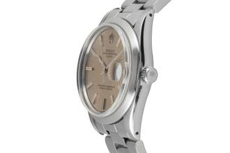 Thumbnail von Rolex Oyster Perpetual Date Silver Dial Stahl Automatik Herrenuhr Ref. 1500