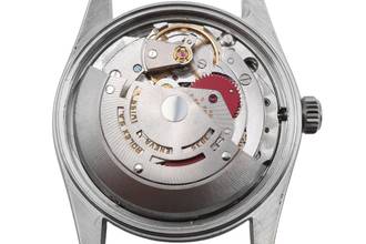 Thumbnail von Rolex Oyster Perpetual Date Silver Dial Stahl Automatik Herrenuhr Ref. 1500