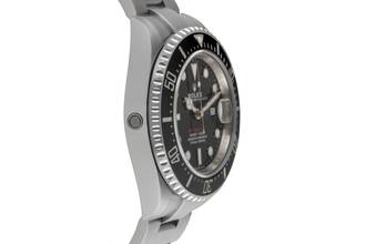 Thumbnail von Rolex Sea-Dweller Single Red Stahl Herrenuhr Oyster Ref. 126600 B&P 2021
