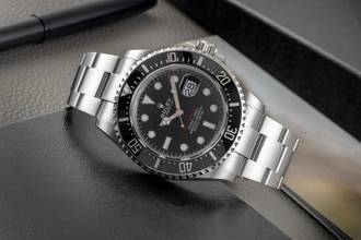 Thumbnail von Rolex Sea-Dweller Single Red Stahl Herrenuhr Oyster Ref. 126600 B&P 2021