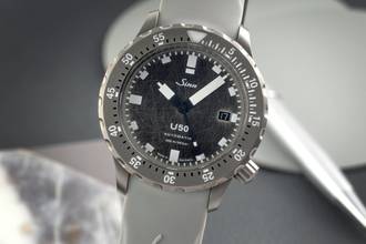  Sinn U50 DS U-Boot-Stahl Automatik Herrenuhr Ref. 1050.034 B&P 2023 Limtied 