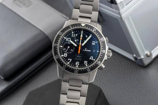  Sinn 103 Ti IFR Chronograph Titan Automatik Ref.103.0793 B&P 2021 Klassiker 