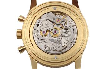 Thumbnail von Sinn 903 PL Chronograph Stahl / vergoldet Handaufzug Herrenuhr Ref. 903 PL
