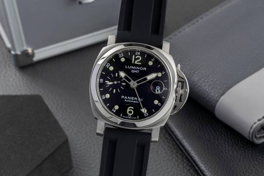  Panerai Luminor GMT Stahl Automatik Herrenuhr Ref. PAM00159 