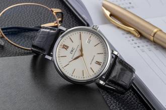 Thumbnail von IWC Portofino Edelstahl Automatik Herrenuhr Ref. IW356517