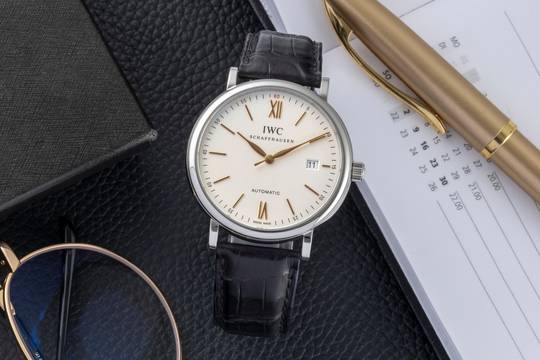  IWC Portofino Edelstahl Automatik Herrenuhr Ref. IW356517 