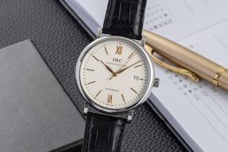 Thumbnail von IWC Portofino Edelstahl Automatik Herrenuhr Ref. IW356517