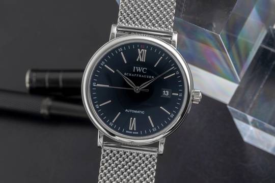  IWC Portofino Schaffhausen Portofino Automatik Edelstahl Ref IW356506 B&P 