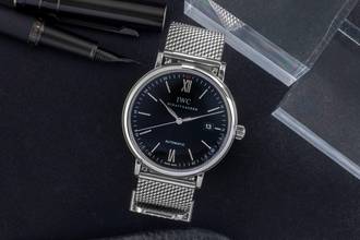Thumbnail von IWC Portofino Schaffhausen Portofino Automatik Edelstahl Ref IW356506 B&P