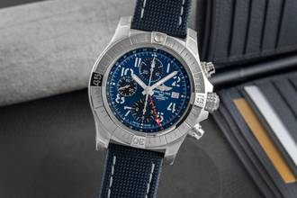  Breitling Avenger Chronograph GMT Stahl Automatik Ref A24315101C1X1 