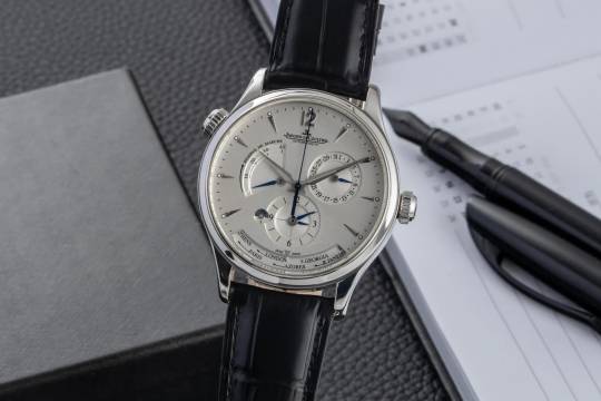  Jaeger-LeCoultre Master Geographic Automatik Ref. Q1428421 176.8.29.S Papers 