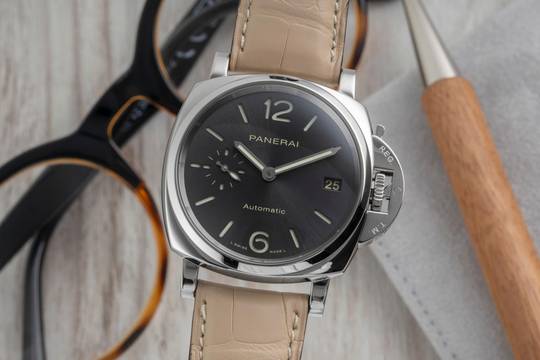  Panerai Luminor Due 3 Days Edelstahl Automatik Herrenuhr Ref. PAM00903 B&P 2020 
