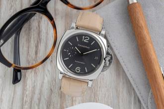 Thumbnail von Panerai Luminor Due 3 Days Edelstahl Automatik Herrenuhr Ref. PAM00903 B&P 2020