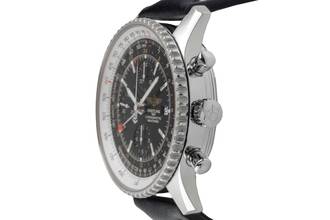 Thumbnail von Breitling Navitimer World GMT Chronograph Edelstahl Automatik Ref. A24322