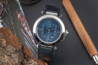  Cartier Pasha 41 Automatik Datum Stahl Herrenuhr Ref. WSPA0038 Klassiker 