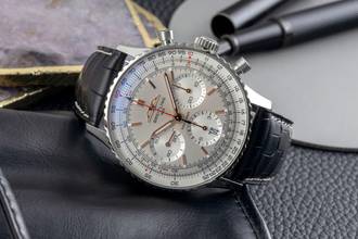 Thumbnail von Breitling Navitimer 1 B01 Chronograph 44 Stahl Automatik Ref. AB0139211G1P1 B&P