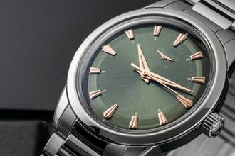 Thumbnail von Longines Conquest Heritage Stahl Automatik Herrenuhr L1.649.4.02.6 B&P 2026