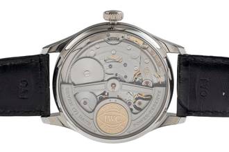 Thumbnail von IWC Portuguese Perpetual Calendar 950 Platin Automatik Ref. IW502219 B&P 2009