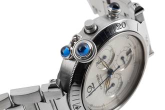 Thumbnail von Cartier Pasha Seatimer Chronograph Stahl Automatik Herrenuhr Ref. W31030H3 Box