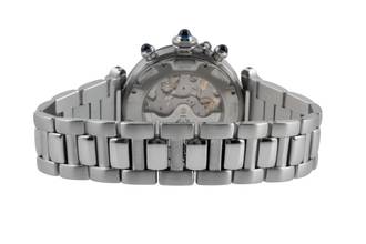 Thumbnail von Cartier Pasha Seatimer Chronograph Stahl Automatik Herrenuhr Ref. W31030H3 Box