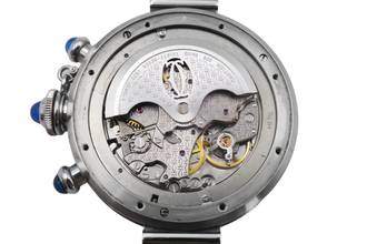 Thumbnail von Cartier Pasha Seatimer Chronograph Stahl Automatik Herrenuhr Ref. W31030H3 Box
