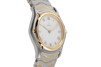 Thumbnail von Ebel Sport Classique Lady White Dial Stahl / Gold Damenuhr Ref. 1057901