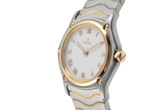 Thumbnail von Ebel Sport Classique Lady White Dial Stahl / Gold Damenuhr Ref. 1057901