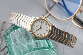 Thumbnail von Ebel Sport Classique Lady White Dial Stahl / Gold Damenuhr Ref. 1057901
