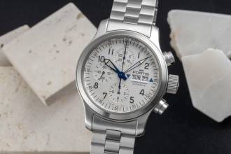 Thumbnail von Fortis B-42 Chronograph Stahl Automatik Herrenuhr Ref. 635.10.141.1 635.10.12