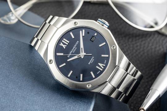 Baume & Mercier Riviera Stahl Automatik Herrenuhr Ref. M0A10616 65899 B&P 2021
