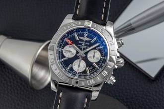 Thumbnail von Breitling Chronomat 44 GMT Chronograph Automatik Stahl Ref. AB042011/BB56 B&P