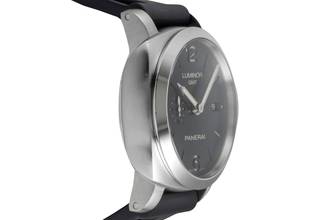 Thumbnail von Panerai Luminor 1950 3 Days GMT Automatik Edelstahl Herrenuhr Ref. PAM00320